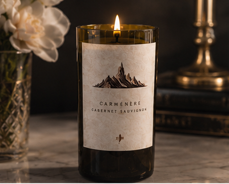 Carmenere Cabernet Sauvignon Candle