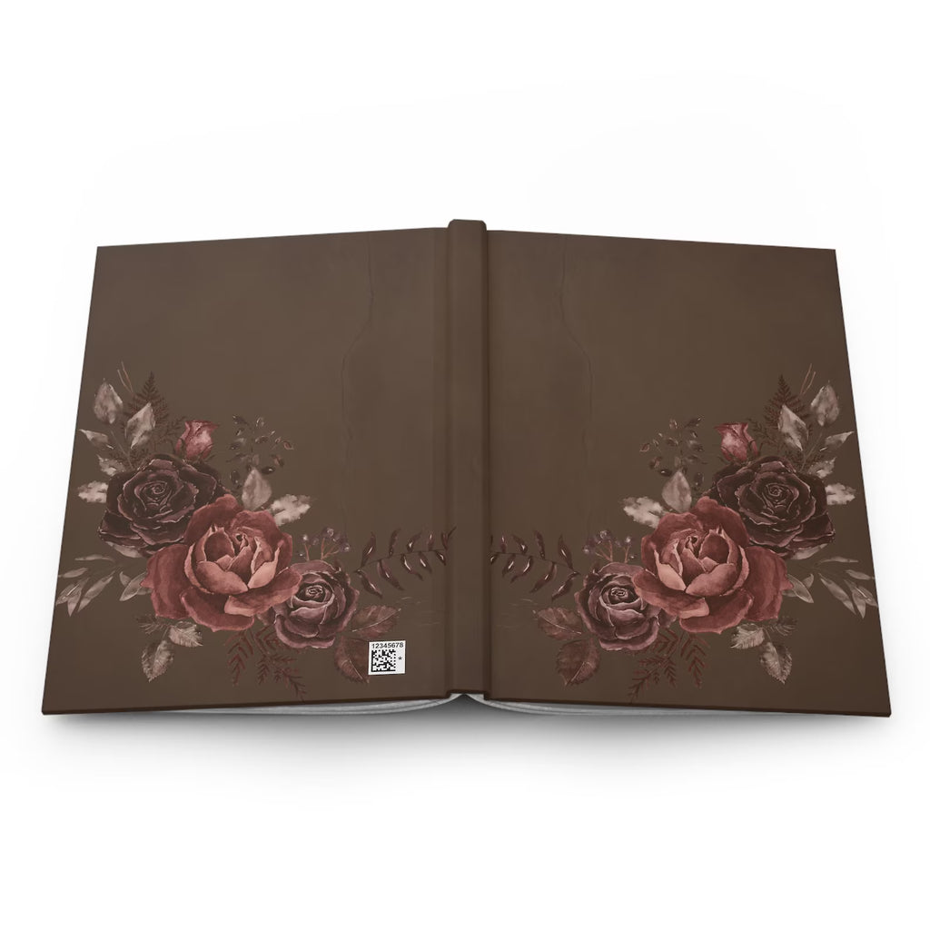 Vintage Bouquet Journal in Brown