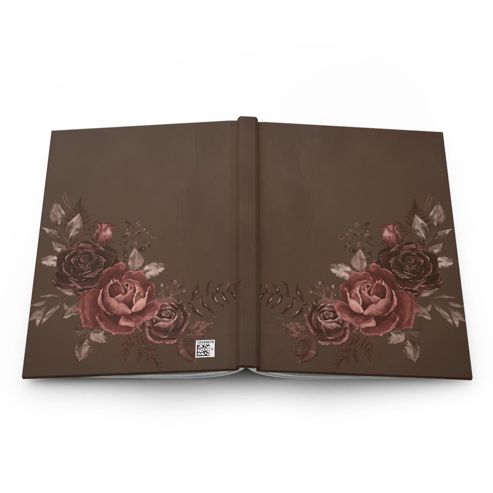 Vintage Bouquet Journal in Brown